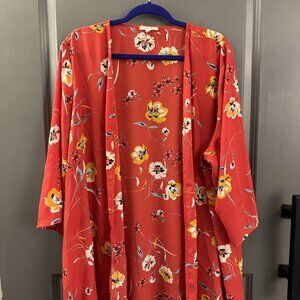 Maurices Kimono Cardigan Coverup, Women Size 2